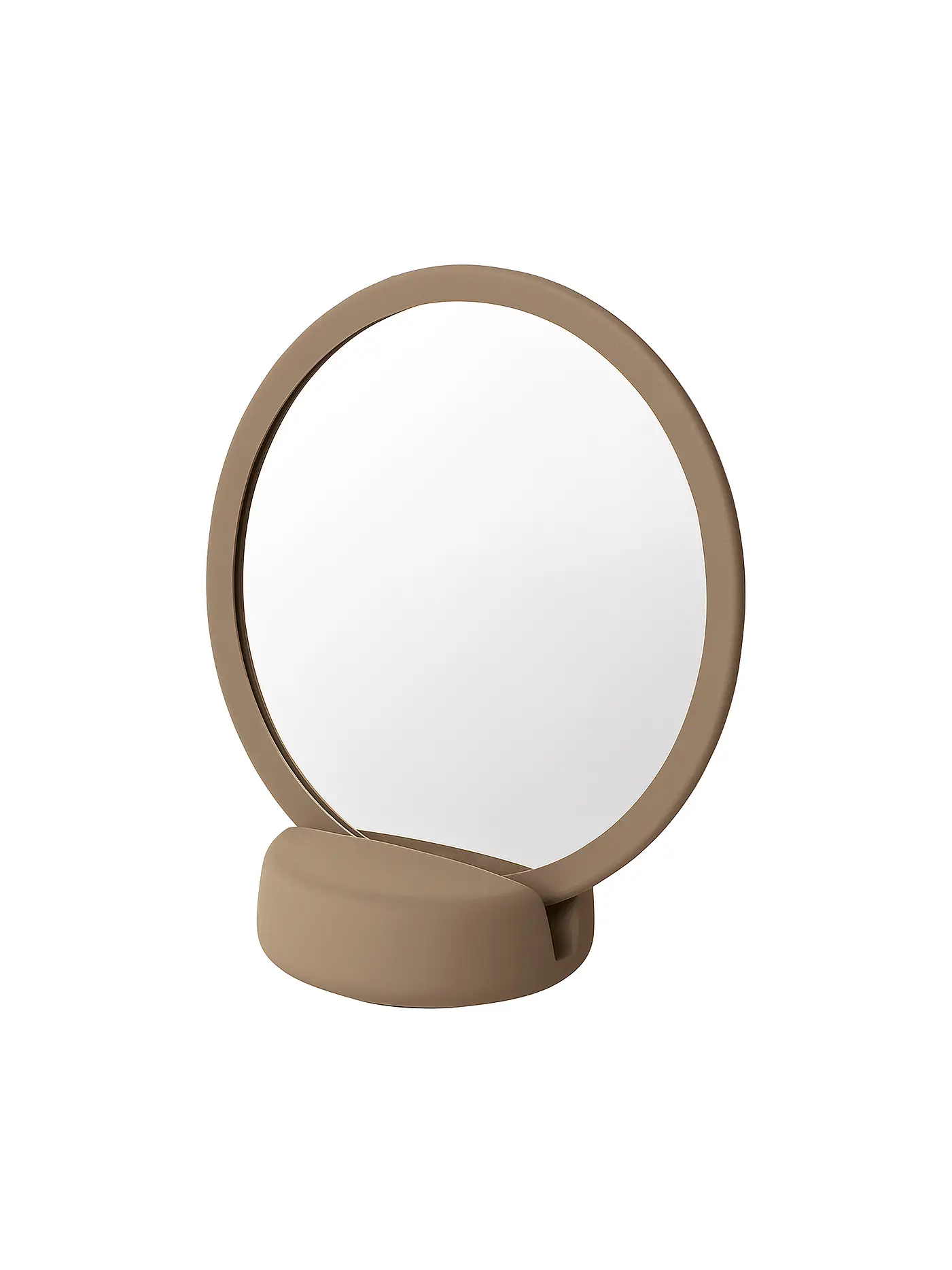 BLOMUS | Kosmetikspiegel SONO 18,5x17x9cm White | hellbraun